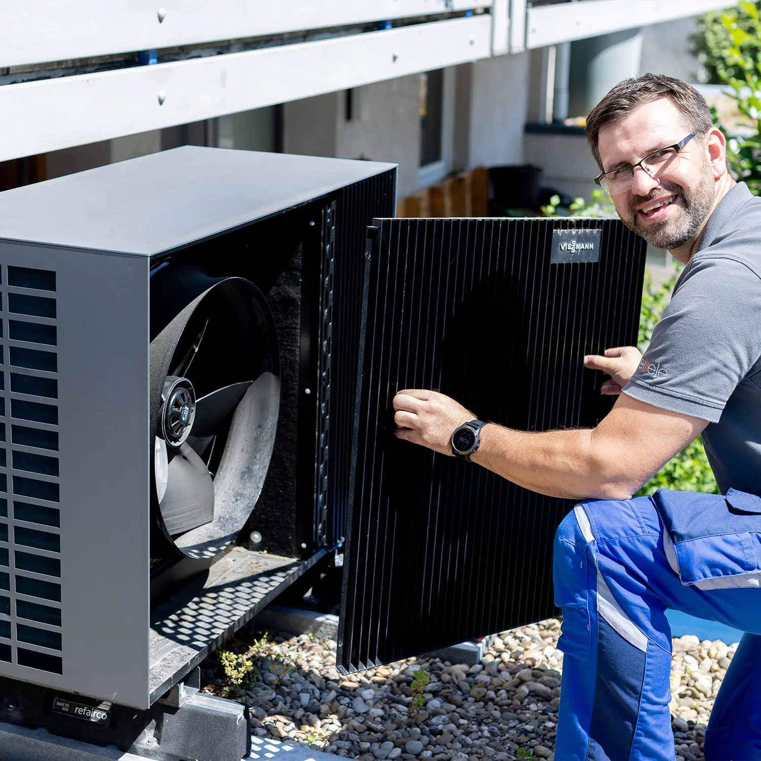 eissele heizungsanlagen installation waermepumpe